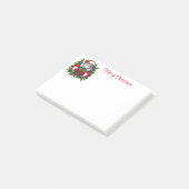 Weihnachtsmann Post-it Klebezettel (angewinkelt)