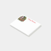 Weihnachtsmann Post-it Klebezettel (angewinkelt)