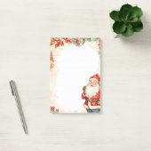 Weihnachtsmann Post-it Klebezettel (Büro)