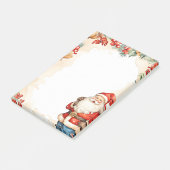 Weihnachtsmann Post-it Klebezettel (angewinkelt)