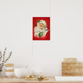 Weihnachtsmann Poster (Küche)