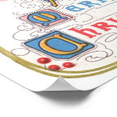 Weihnachtsmann Poster (Ecke)