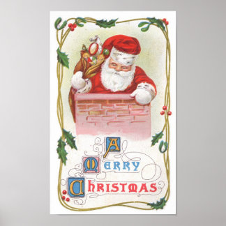 Weihnachtsmann Poster