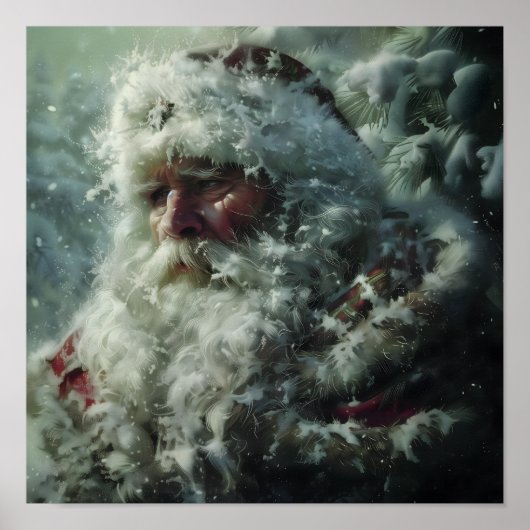 Weihnachtsmann Poster (Vorne)