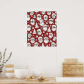 Weihnachtsmann Poster (Küche)