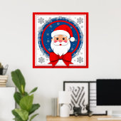 Weihnachtsmann Poster (Heimbüro)