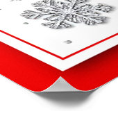 Weihnachtsmann Poster (Ecke)