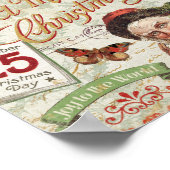 Weihnachtsmann Poster (Ecke)