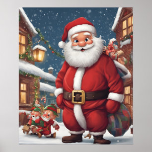 Weihnachtsmann Poster