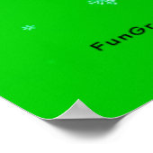 Weihnachtsmann Poster (Ecke)