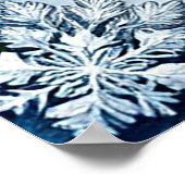 Weihnachtsmann Poster (Ecke)