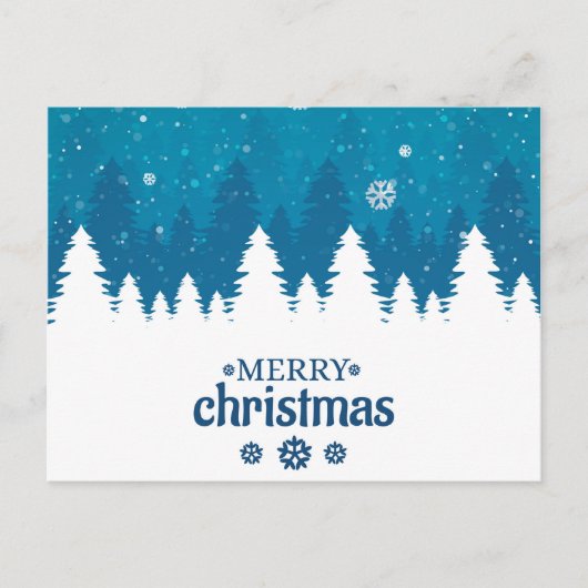 Weihnachtsmann Postkarte (Vorderseite)