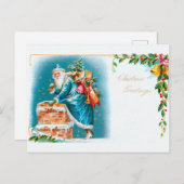 Weihnachtsmann Postkarte (Vorne/Hinten)