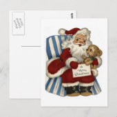 Weihnachtsmann Postkarte (Vorne/Hinten)