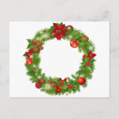 Weihnachtsmann Postkarte (Vorderseite)