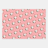 Weihnachtsmann Purse Star Joy Pattern Geschenkpapier Set (Vorderseite)