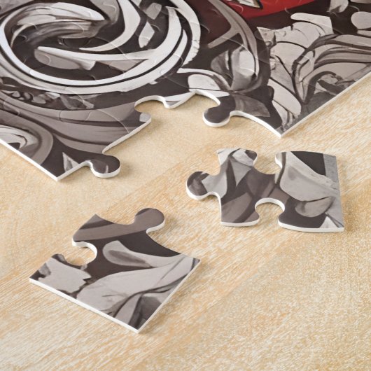 Weihnachtsmann Puzzle (Seite)