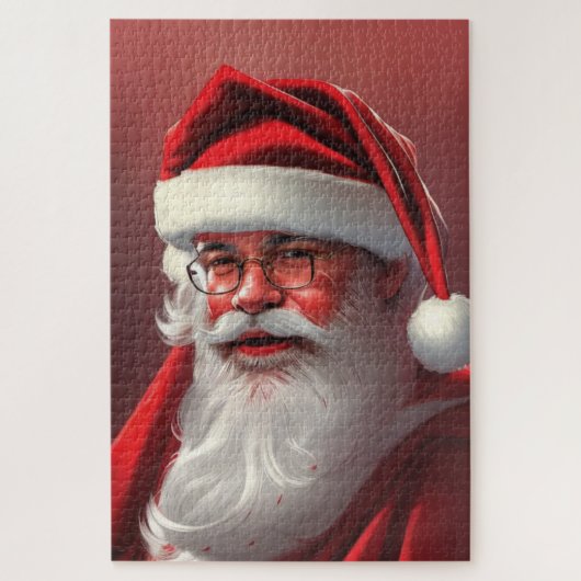 Weihnachtsmann Puzzle (Vertikal)