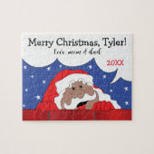 Weihnachtsmann Puzzle (Horizontal)