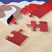 Weihnachtsmann Puzzle (Seite)