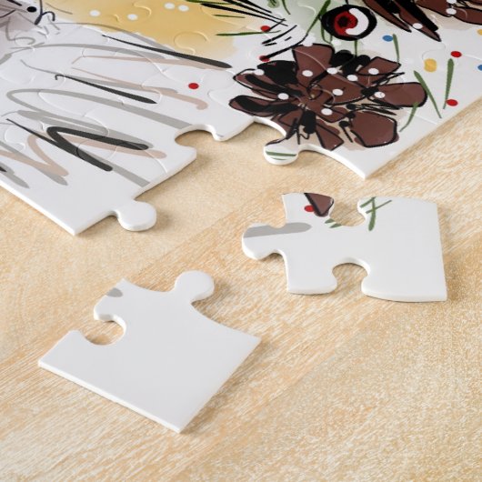 Weihnachtsmann Puzzle (Seite)