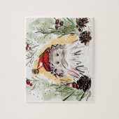 Weihnachtsmann Puzzle (Vertikal)