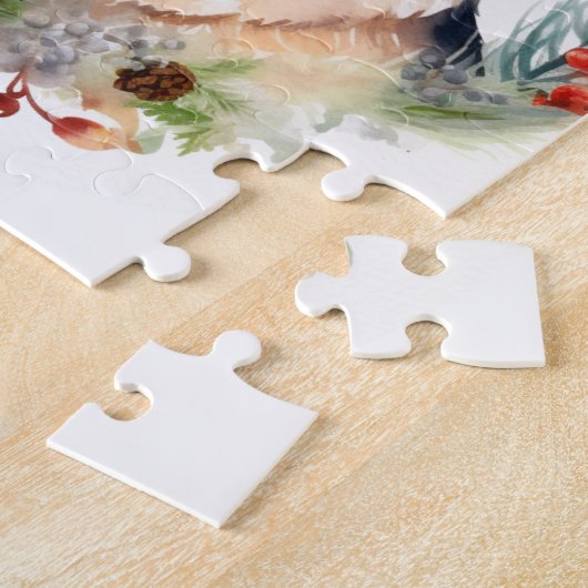 Weihnachtsmann Puzzle (Seite)