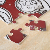 Weihnachtsmann Puzzle (Seite)