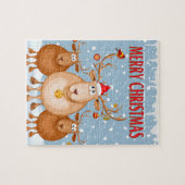 Weihnachtsmann Puzzle (Horizontal)