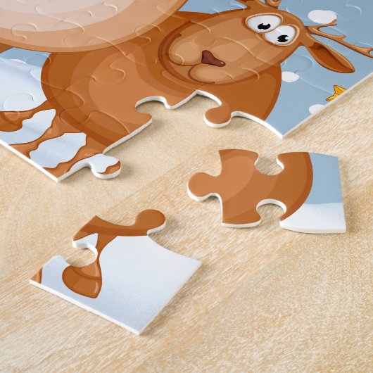 Weihnachtsmann Puzzle (Seite)