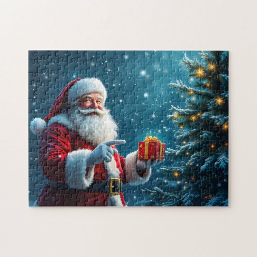 Weihnachtsmann Puzzle (Horizontal)
