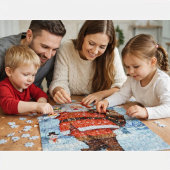 Weihnachtsmann Puzzle