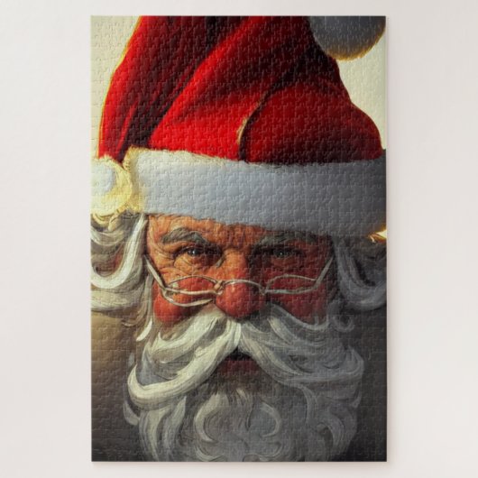 Weihnachtsmann Puzzle (Vertikal)
