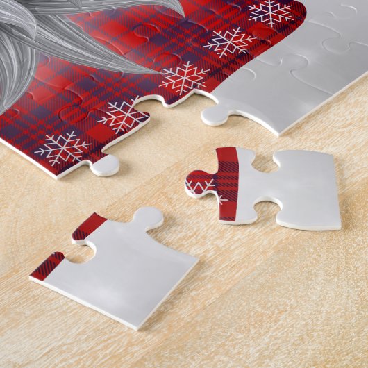 Weihnachtsmann Puzzle (Seite)