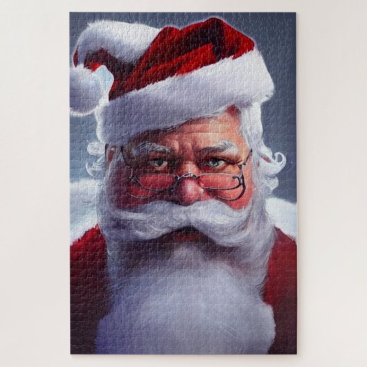 Weihnachtsmann Puzzle (Vertikal)