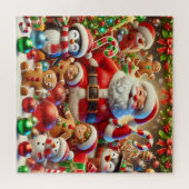 Weihnachtsmann-Puzzle Puzzle (Horizontal)