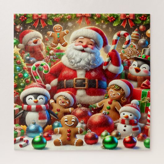 Weihnachtsmann-Puzzle Puzzle (Vertikal)
