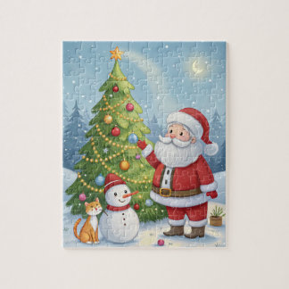 Weihnachtsmann-Puzzle Puzzle
