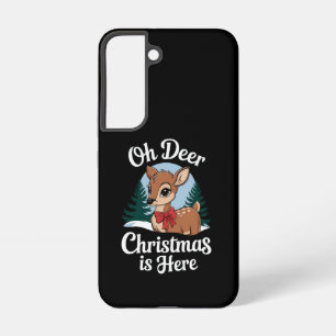 Weihnachtsmann Reindeer Oh Dei Weihnachten Hier Samsung Galaxy Hülle