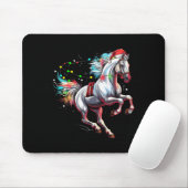 Weihnachtsmann Reiten Mousepad (Mit Mouse)