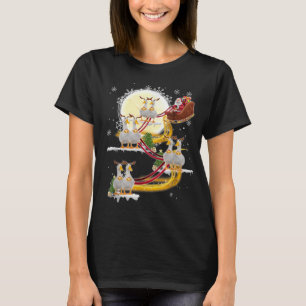 Weihnachtsmann Riding Duck Funny Duck Xmas T-Shirt