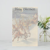 Weihnachtsmann Ristorante da Valentino Briefpapier (Stehend Vorderseite)