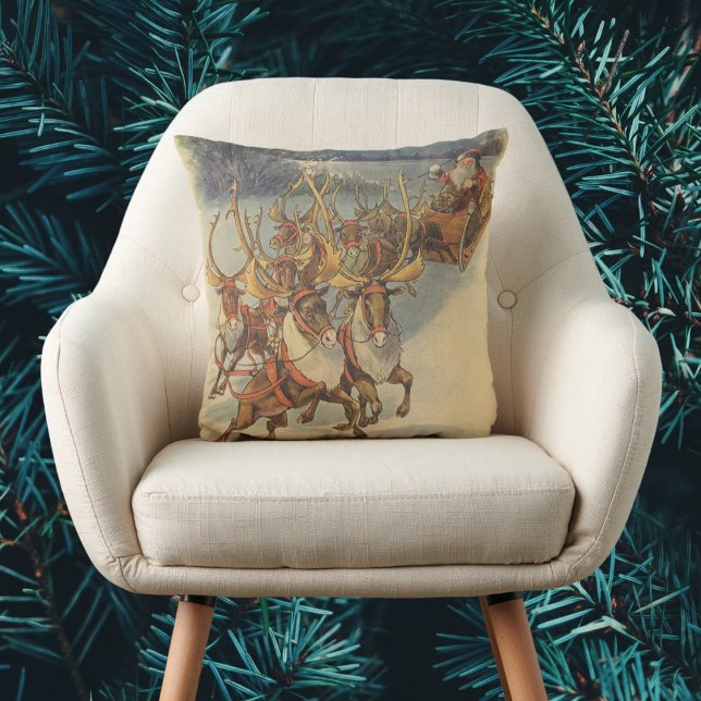 Weihnachtsmann Ristorante da Valentino Kissen (Von Creator hochgeladen)