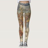 Weihnachtsmann Ristorante da Valentino Leggings (Vorderseite)