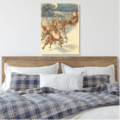 Weihnachtsmann Ristorante da Valentino Leinwanddruck (Insitu (Schlafzimmer))