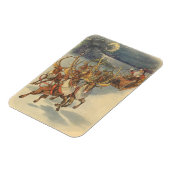 Weihnachtsmann Ristorante da Valentino Magnet (Linke Seite)