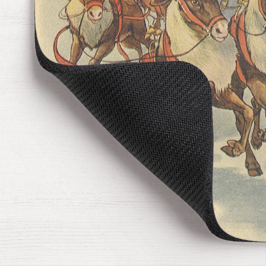 Weihnachtsmann Ristorante da Valentino Mousepad (Ecke)