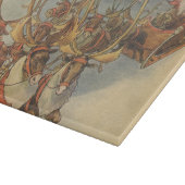 Weihnachtsmann Ristorante da Valentino Schneidebrett (Ecke)