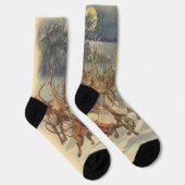 Weihnachtsmann Ristorante da Valentino Socken (Rechts)