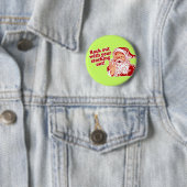 Weihnachtsmann Rock Out Button (Beispiel)